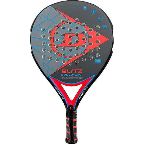 Dunlop Blitz Evolution Padelbat - Rød