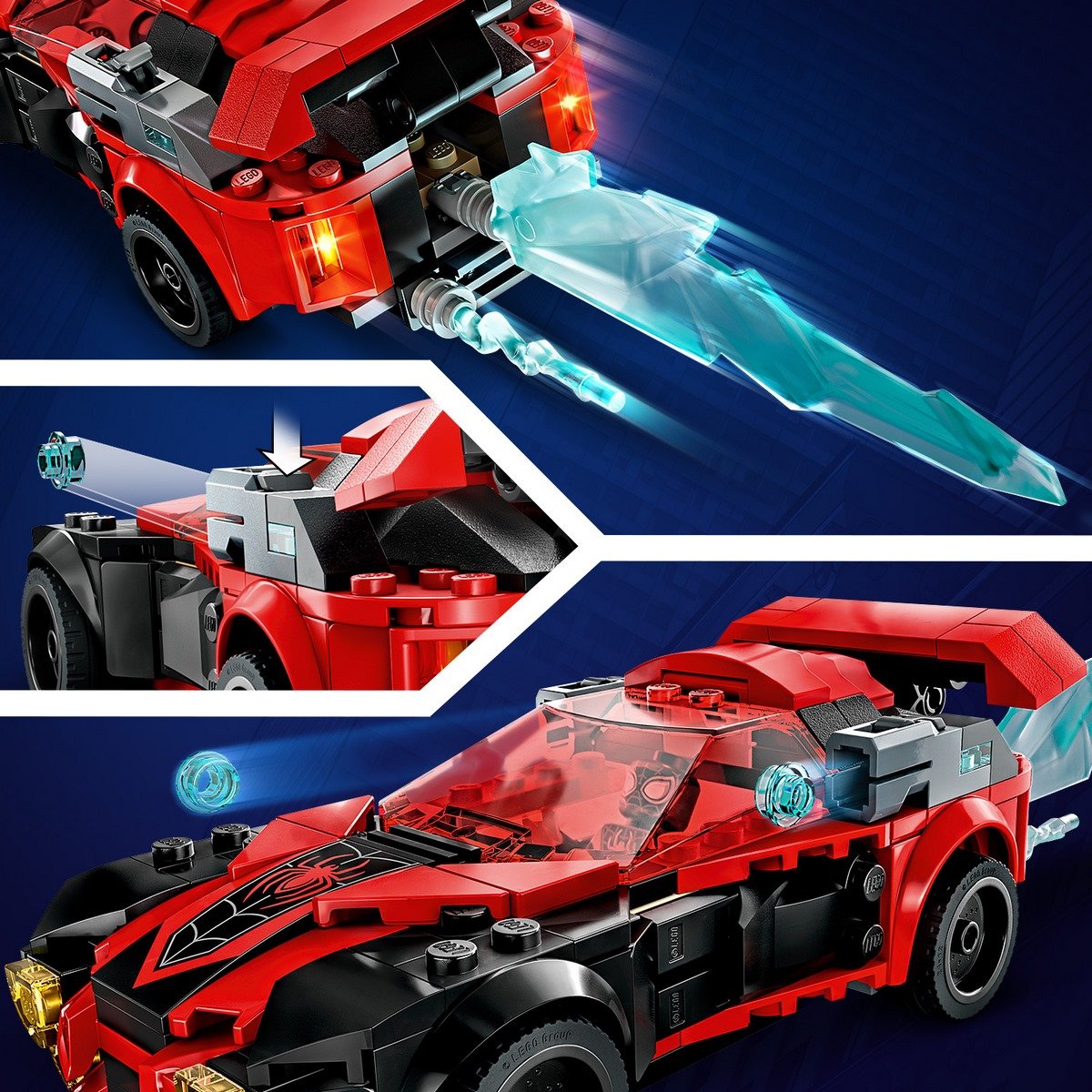 Miles Morales vs Morbius Lego Marvel 76244