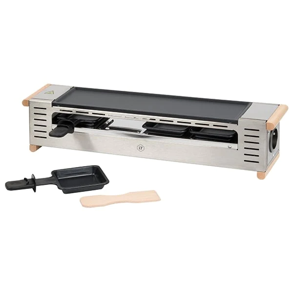Appareil à raclette 4 poêlons 600 W Louis Tellier