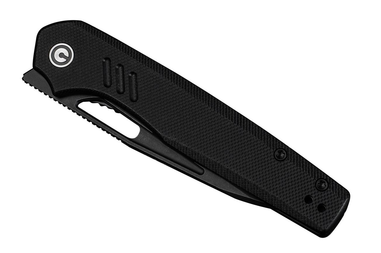 Civivi Guile C24062B-1 Blackwashed 14C28N, Black G10, zakmes, Shawn Ashmore design