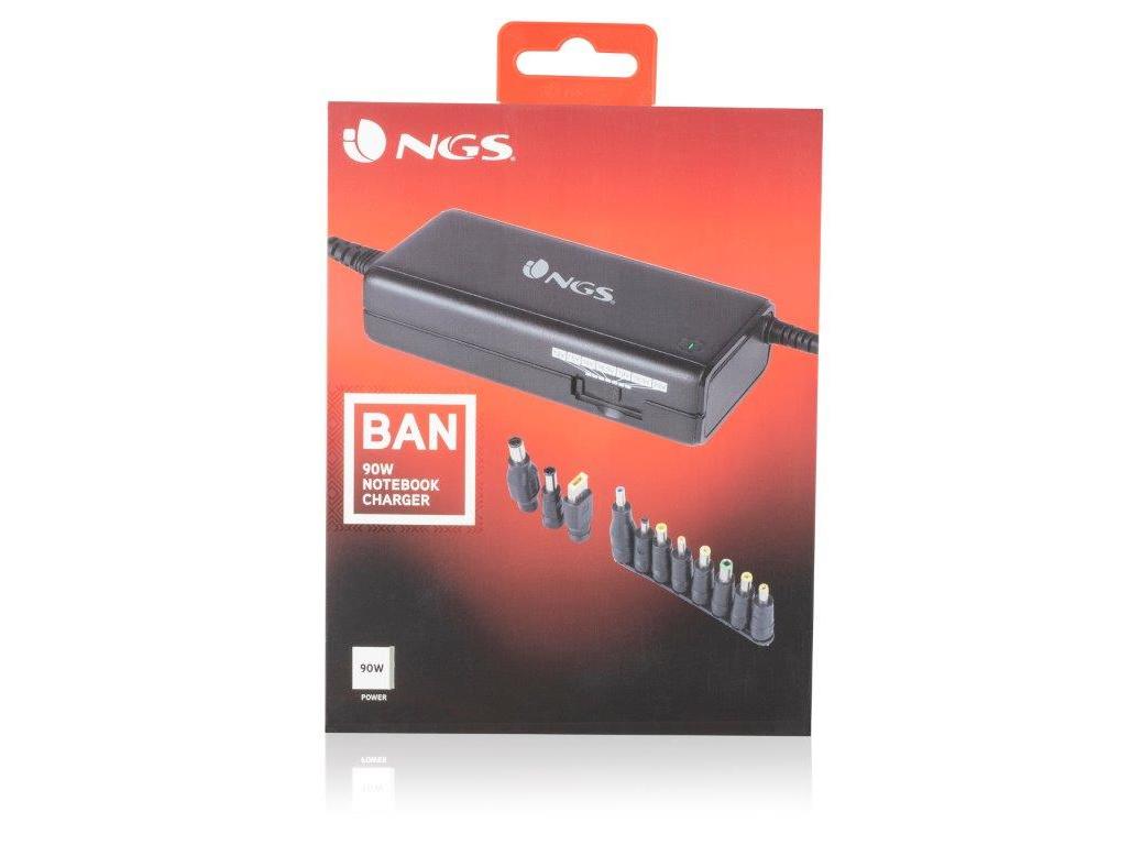 CARREGADOR UNIVERSAL NGS BAN 90W 11 CONECTORES