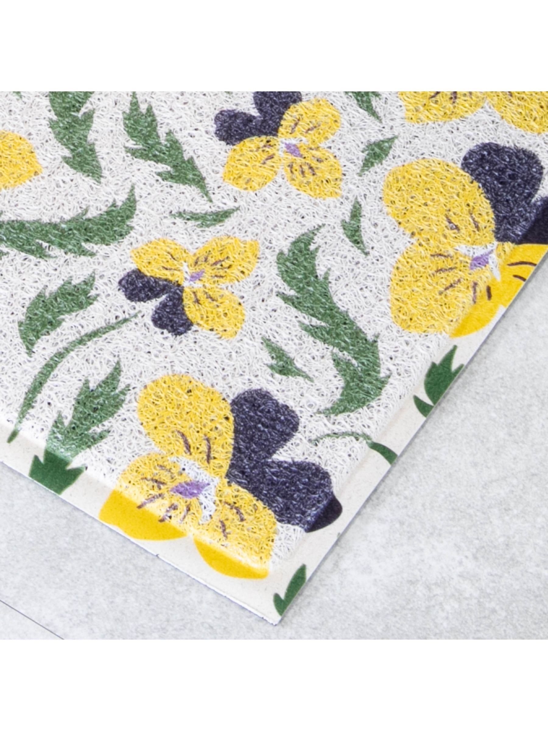 Artsy Mats Pansy Doormat