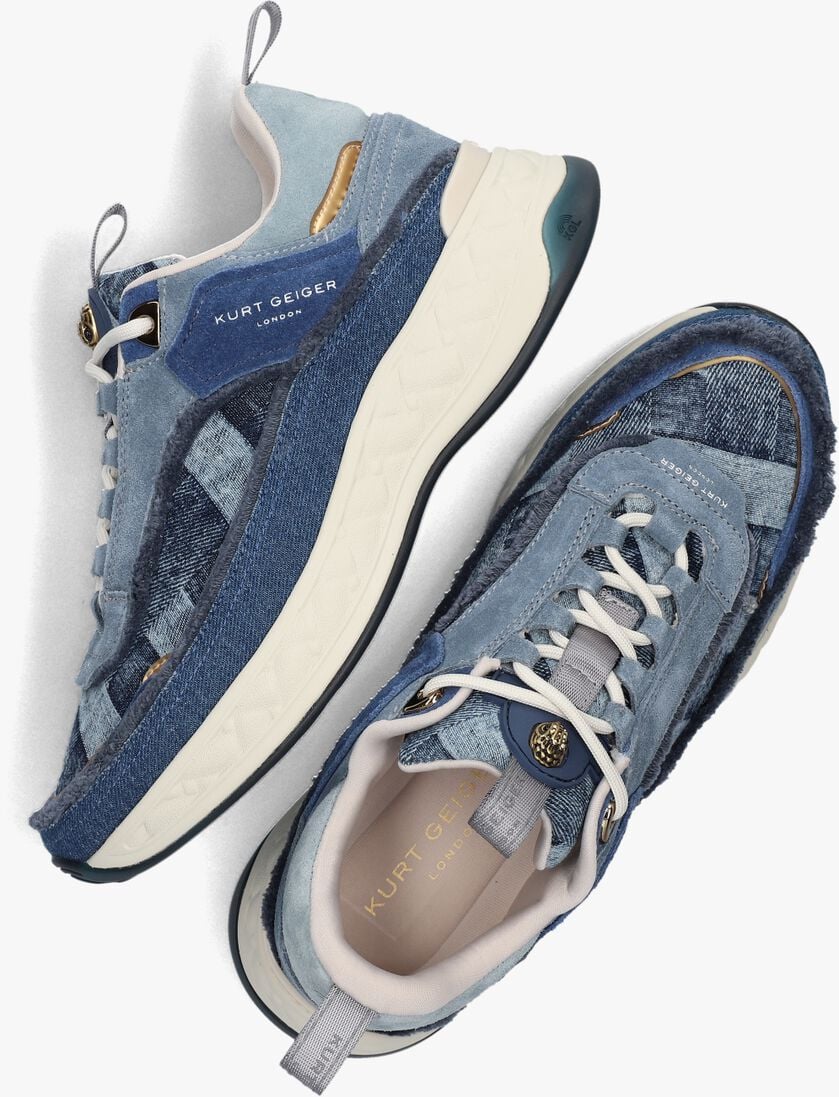 KURT GEIGER LONDON blauwe kurt geiger london lage sneakers kensington sneaker