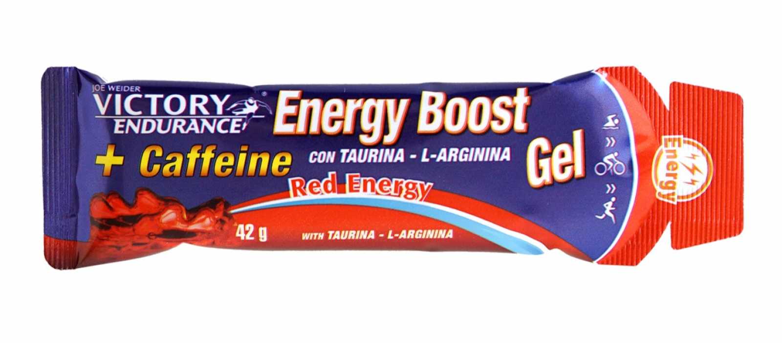 Gel energético Victory Endurance Booster com cafeína 42g