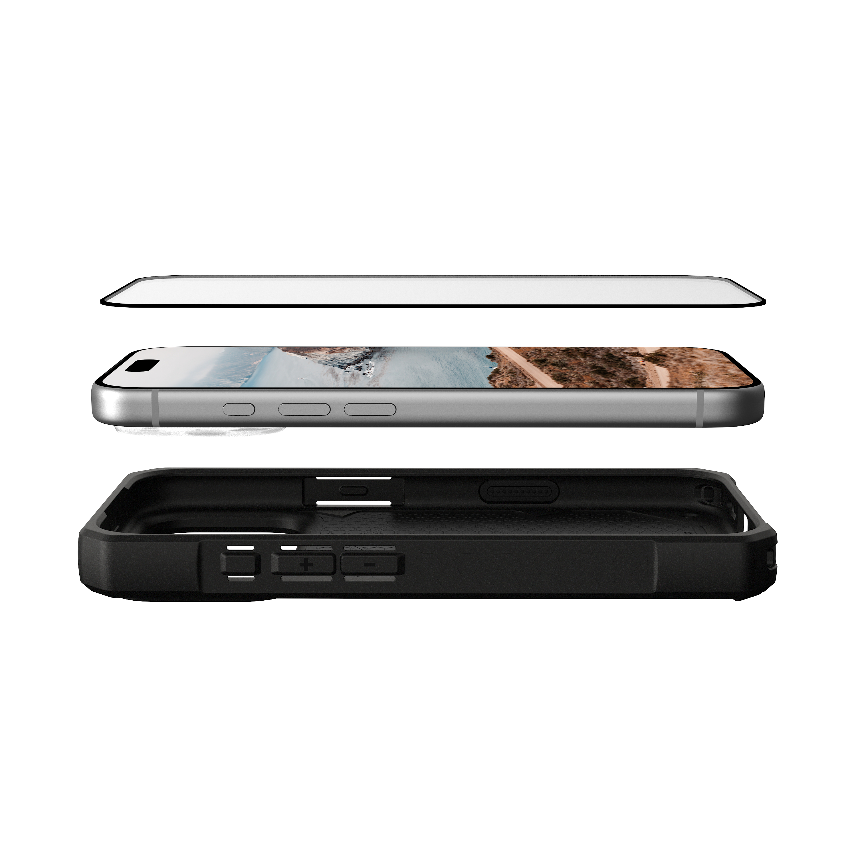 iPhone 17 Pro Glass Shield Panzer Glas Displayschutz Case Friendly (14438311VNA)