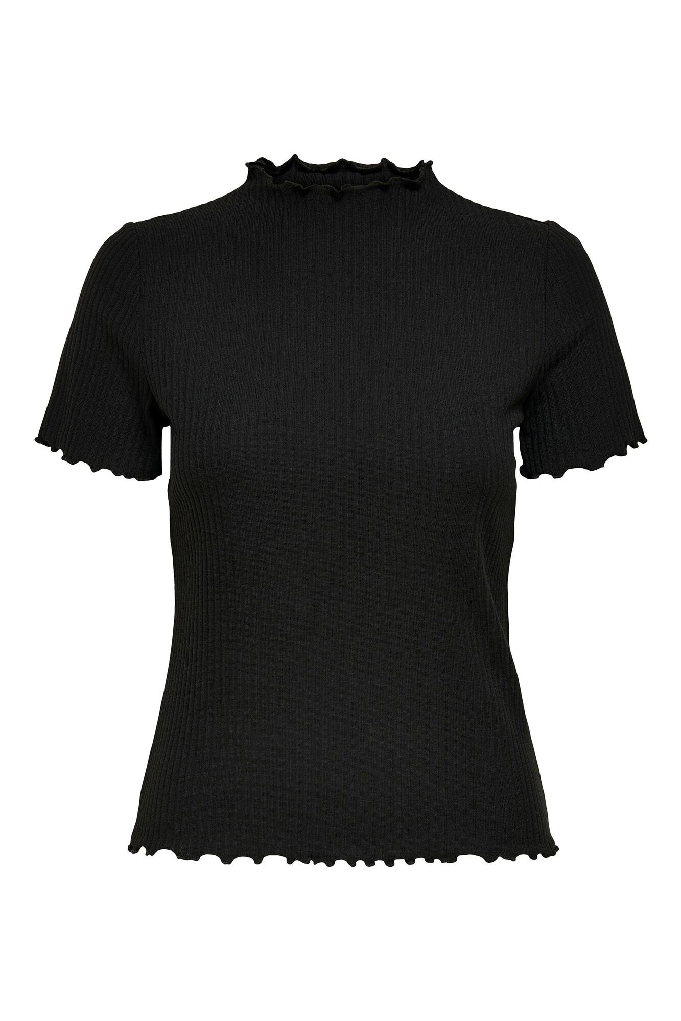 Blusa de manga curta em malha Cañalé