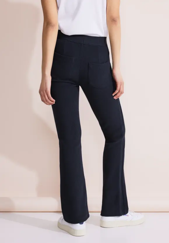 Bootcut Skinny Fit Hose - deep blue