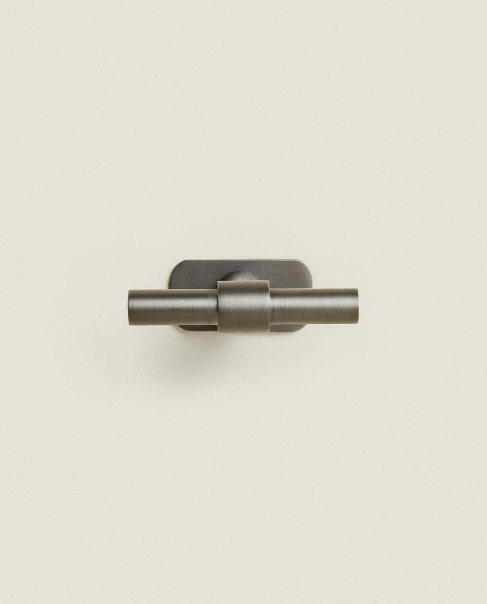 Maçaneta de porta longa de metal (pacote com 2)