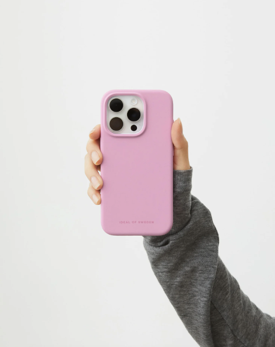 iPhone 14 Pro Max MagSafe Silikon Hülle Case Recycled (IDSICMS-I2267P-498) - Bubblegum Pink (Rosa)
