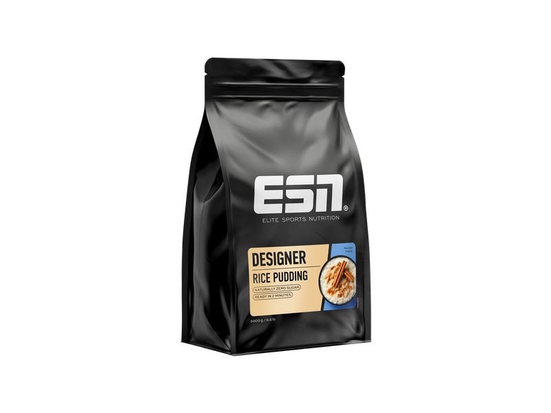 ESN Instant Rice Pudding Neutral, 3000 g Beutel Instant Reismehl