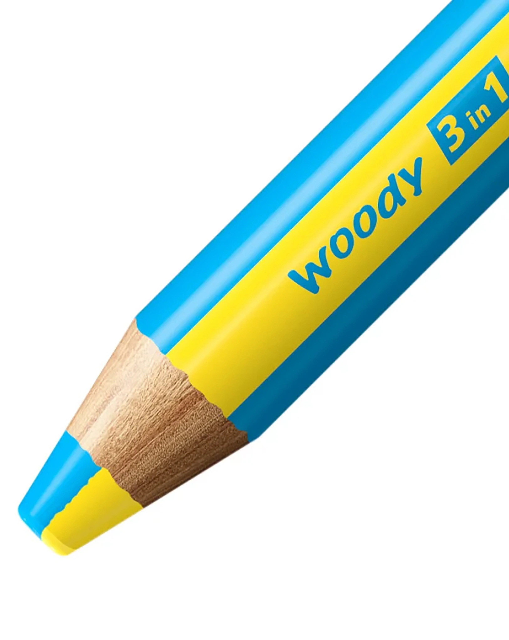 Buntstift STABILO® woody 3in1 duo 10er-Set mit Spitzer