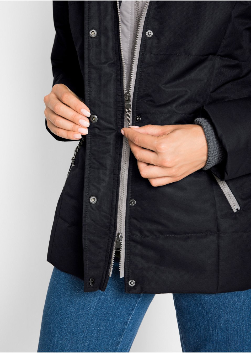 Veste d'hiver style 2 en 1