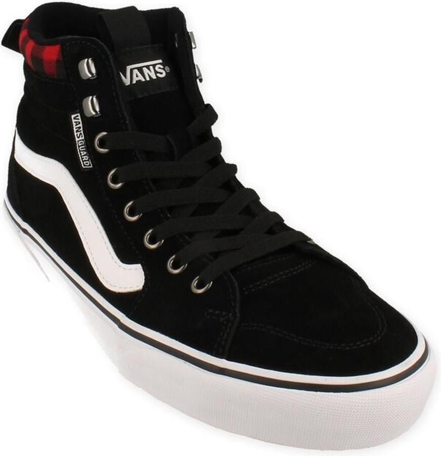 VANS Filmore Hi Guard sneakers zwart wit rood