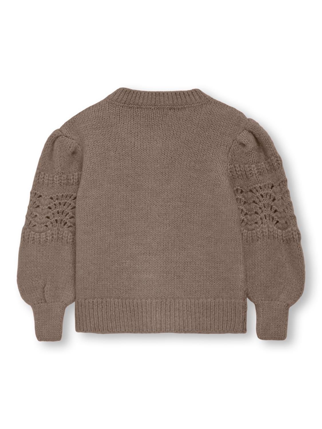 KMGKAREN Strickjacke Walnut