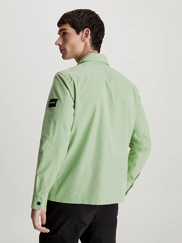 Camisa de sarja quadrada