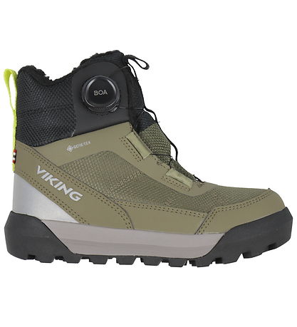 Viking VinterStøvler - Tex - Expower Warm GTX BOA - Khaki
