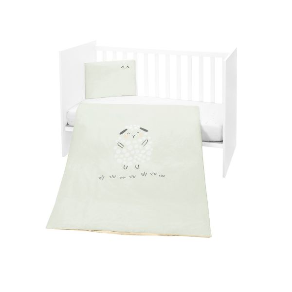 Kikkaboo Conjunto de Cama Sleepy Sheep de 3 Peças