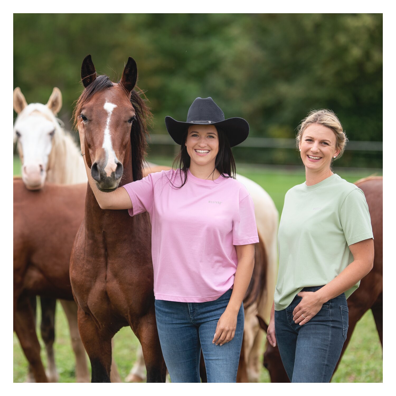 MUSTANG T-Shirt  - desertsage