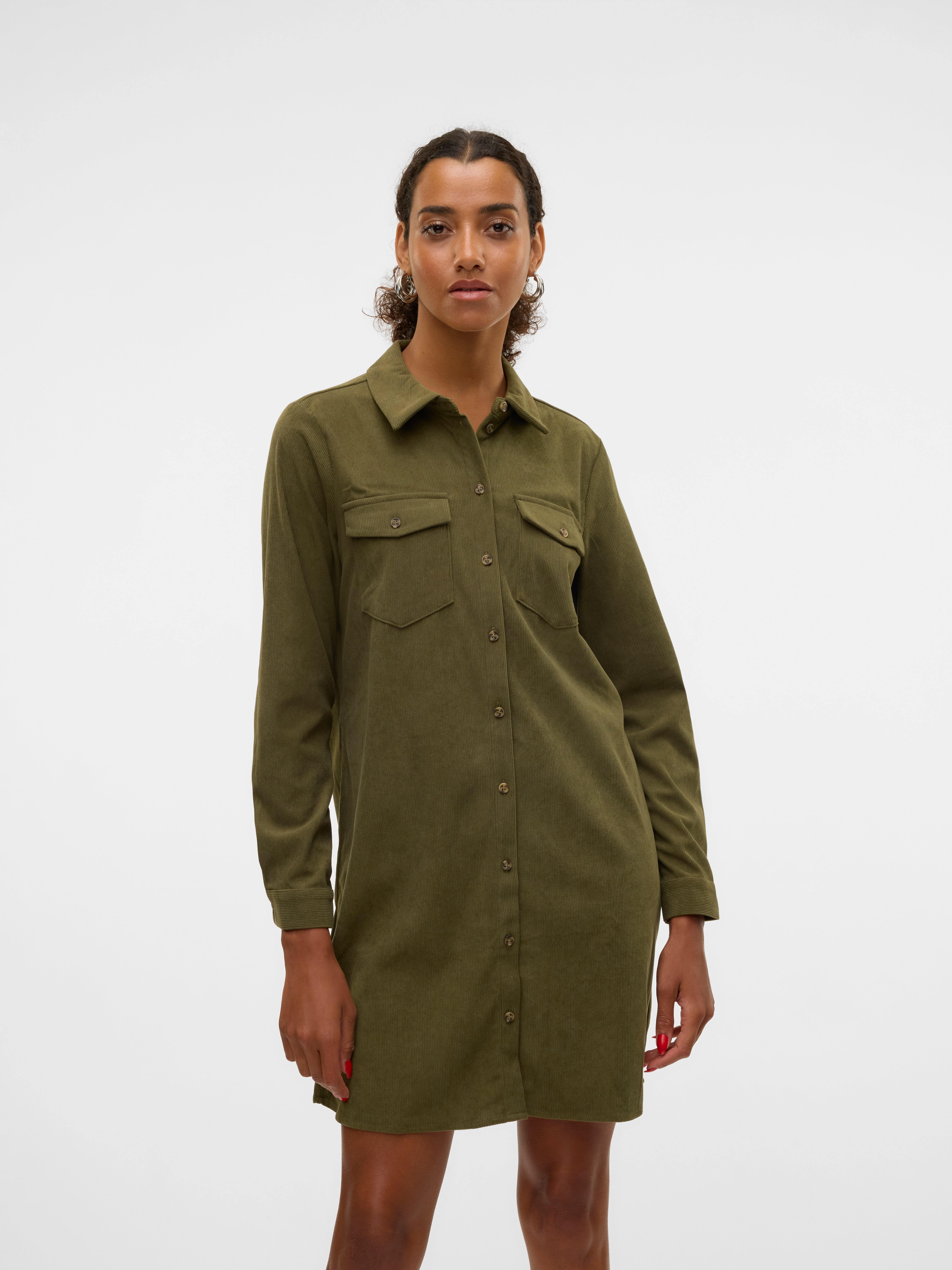 VMVILJA Corduroy Korte jurk