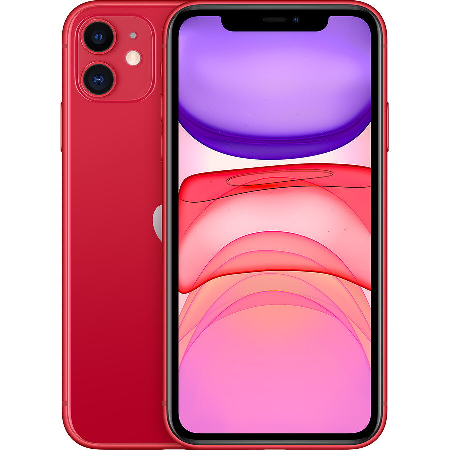 Apple iPhone 11 (rouge) - 128 Go · Reconditionné