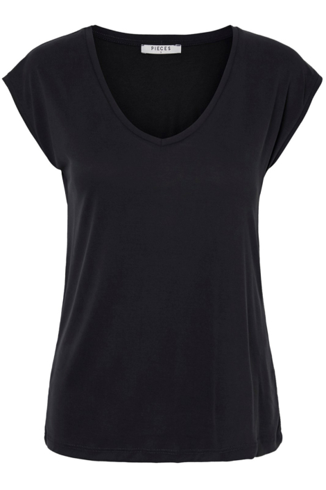 Pieces zwarte dames t-shirt