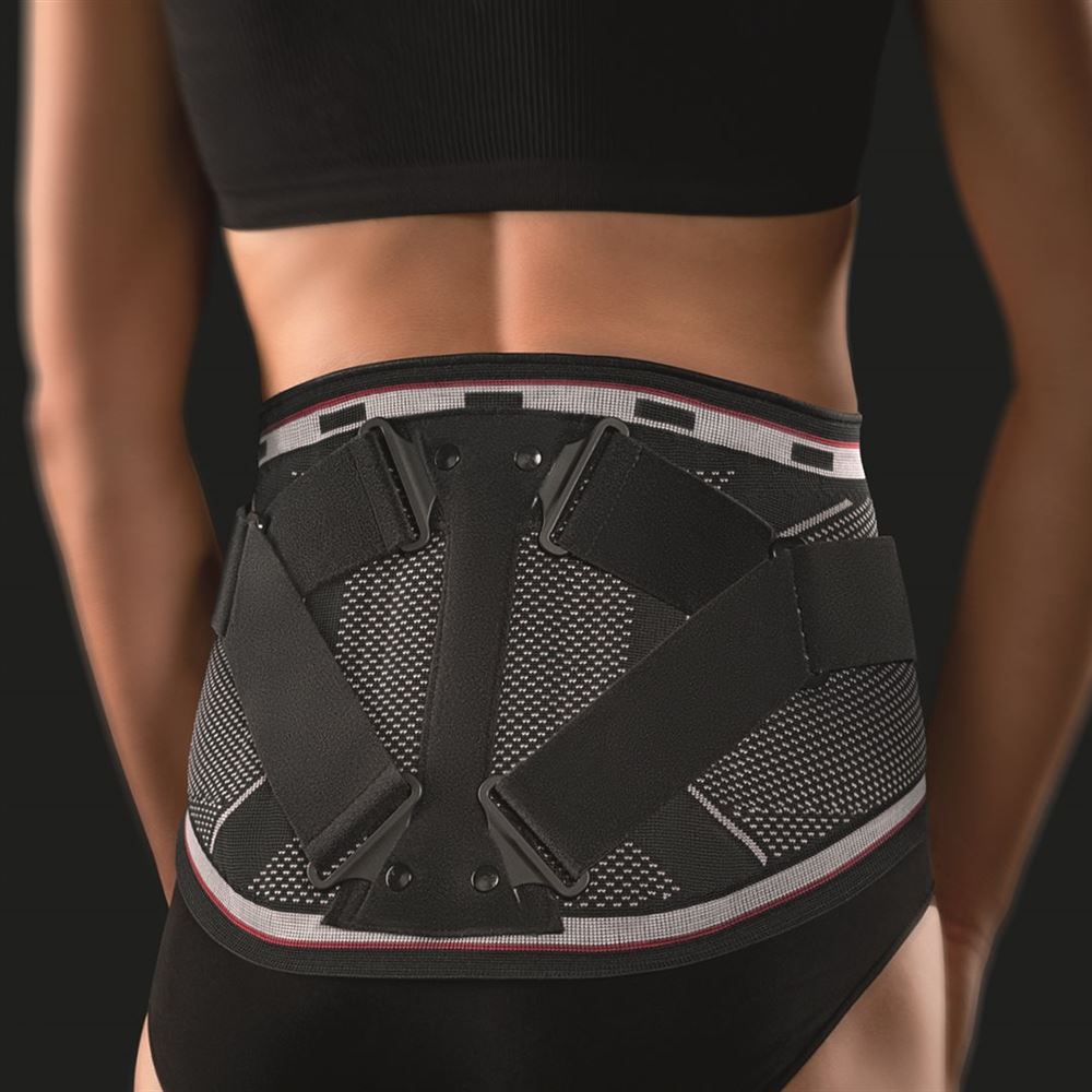 BORT select Stabilo Rückenbandage Lady Gr0 mit Pelotte schwarz 1 Stk