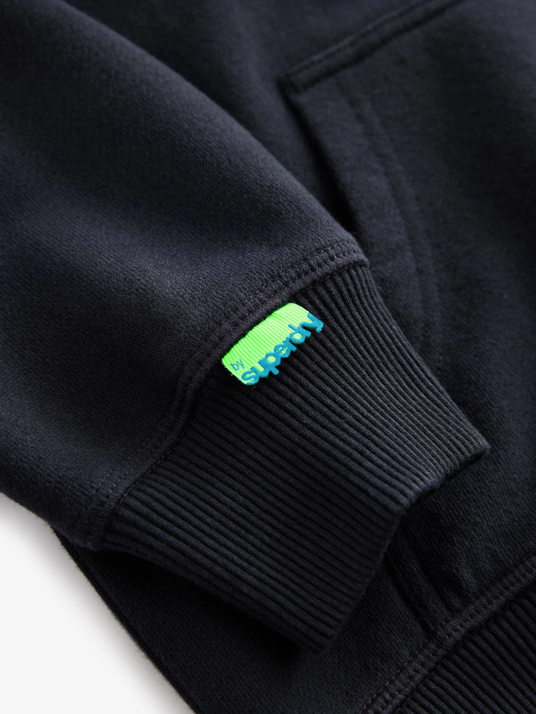Marineblauw - Superdry hoodie met logo