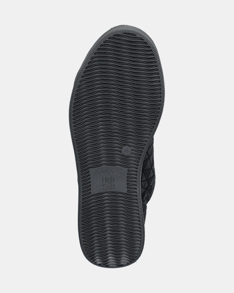 Ara Rome Hoge sneakers  - zwart