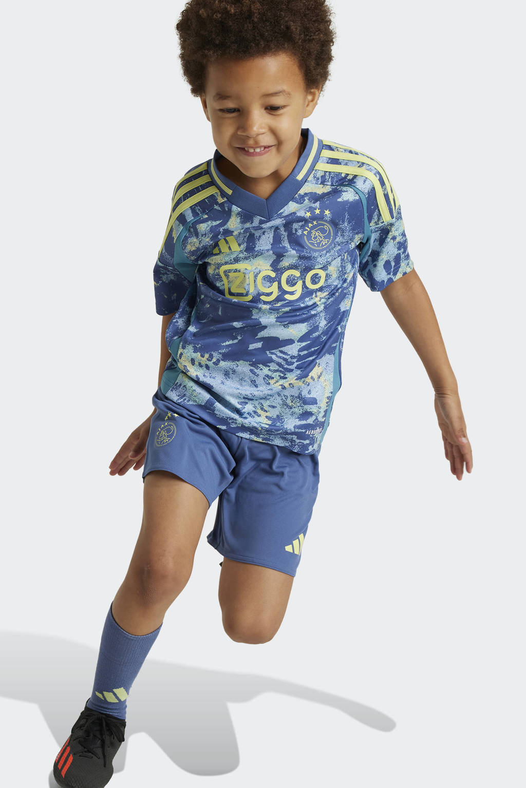 adidas Junior Ajax Amsterdamshirt + short+ sokken uit 24/25