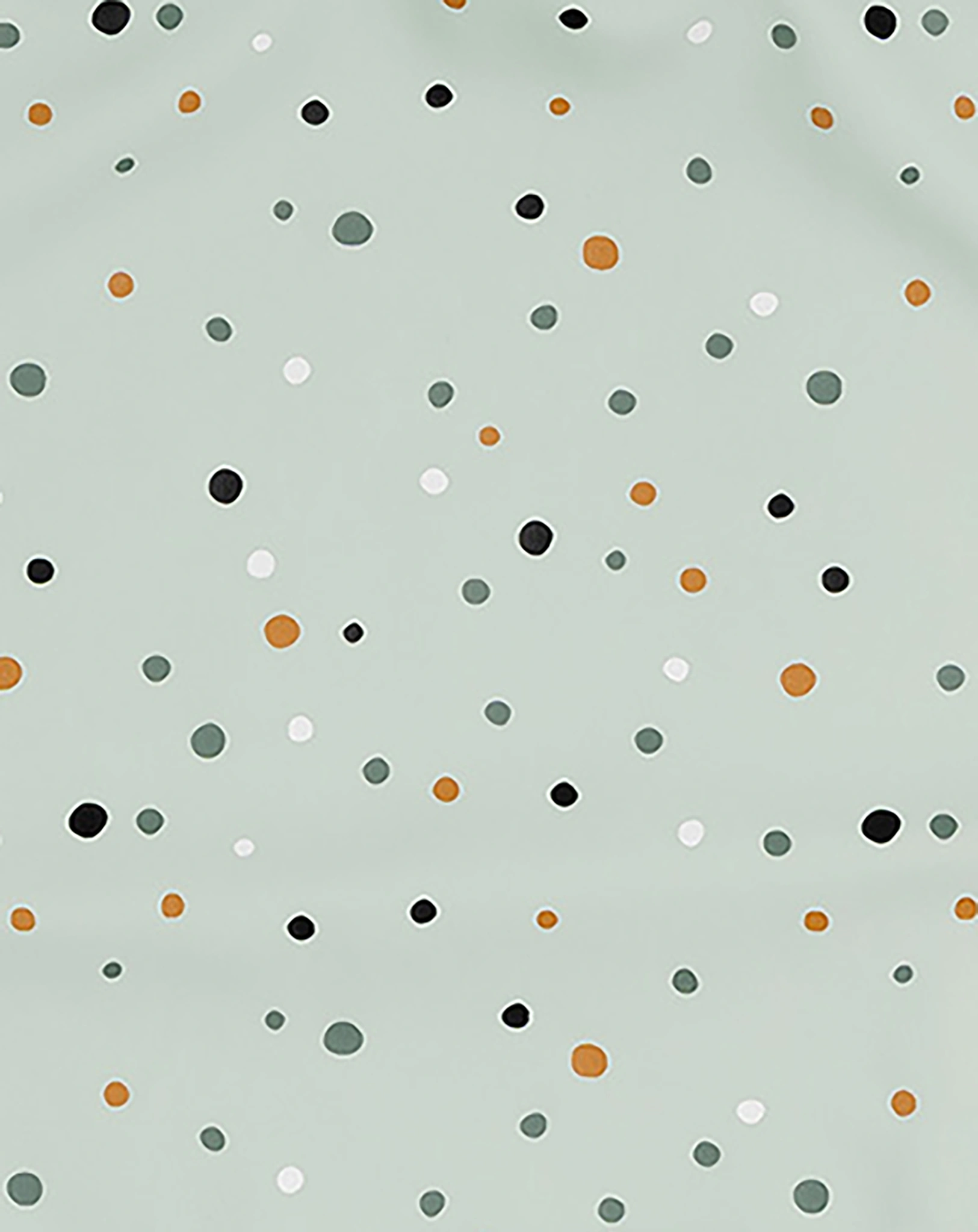 Ärmel-Lätzchen HAPPY DOTS in grün