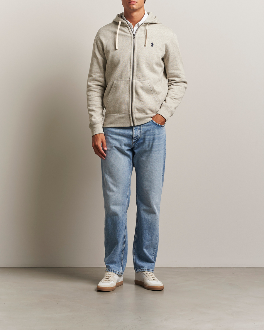 Polo Ralph Lauren Athletic Fleece Full-Zip Hoodie Light Sport Heather