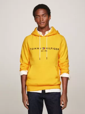 Moletom com capuz e modelagem regular com logo