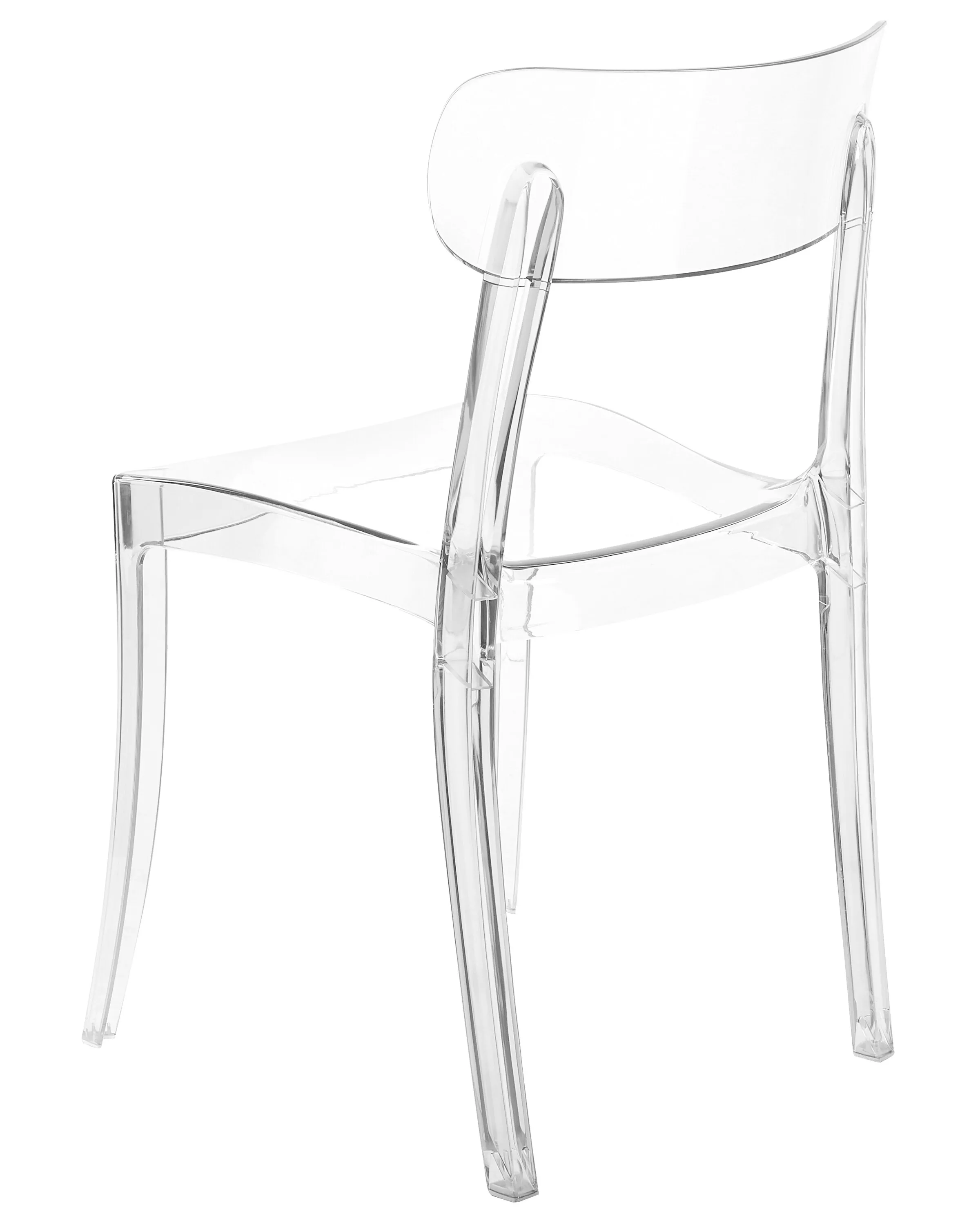 Set van 2 eetkamerstoelen COVINGTON Transparant