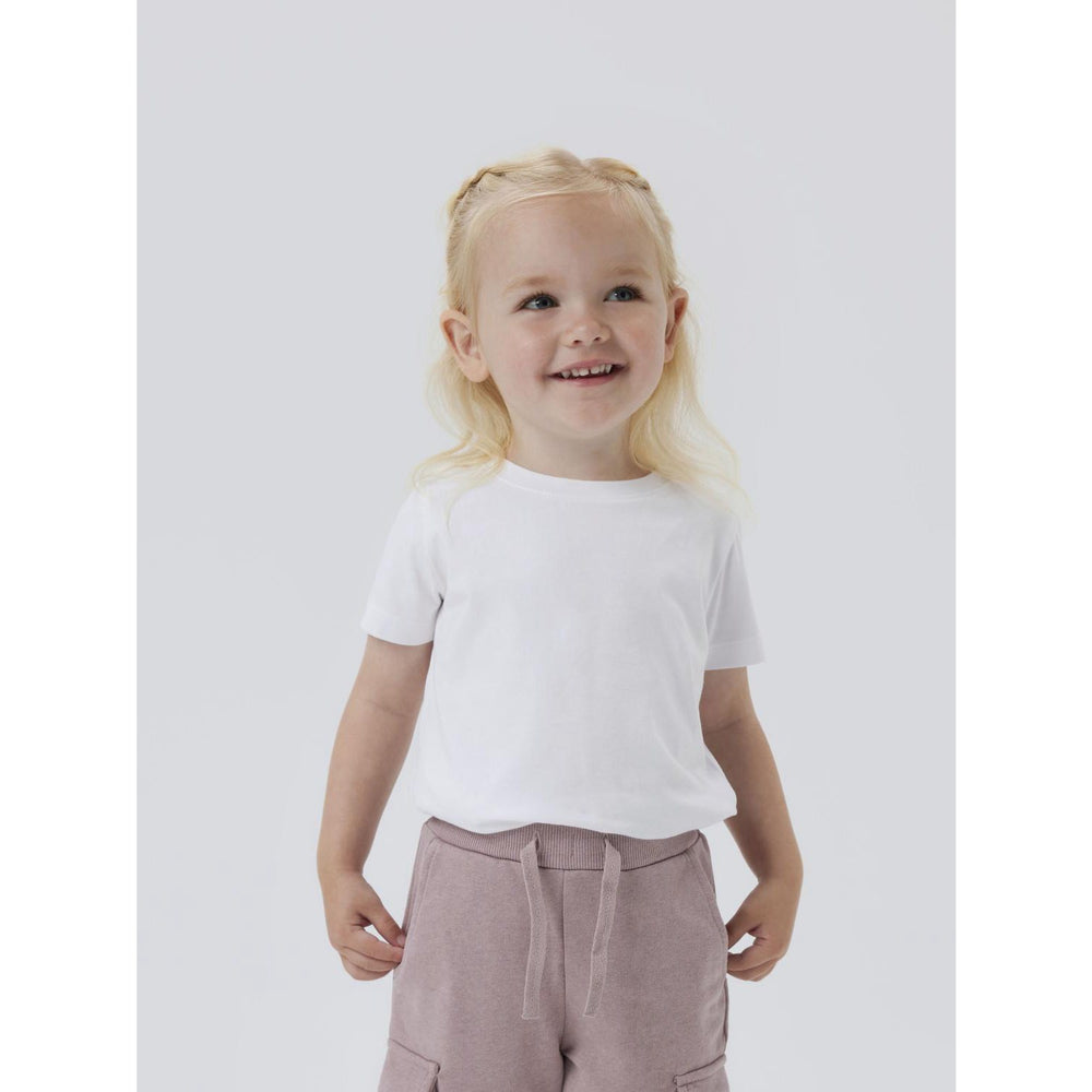 Køb Name It Bright White Vibbi T-Shirt Noos