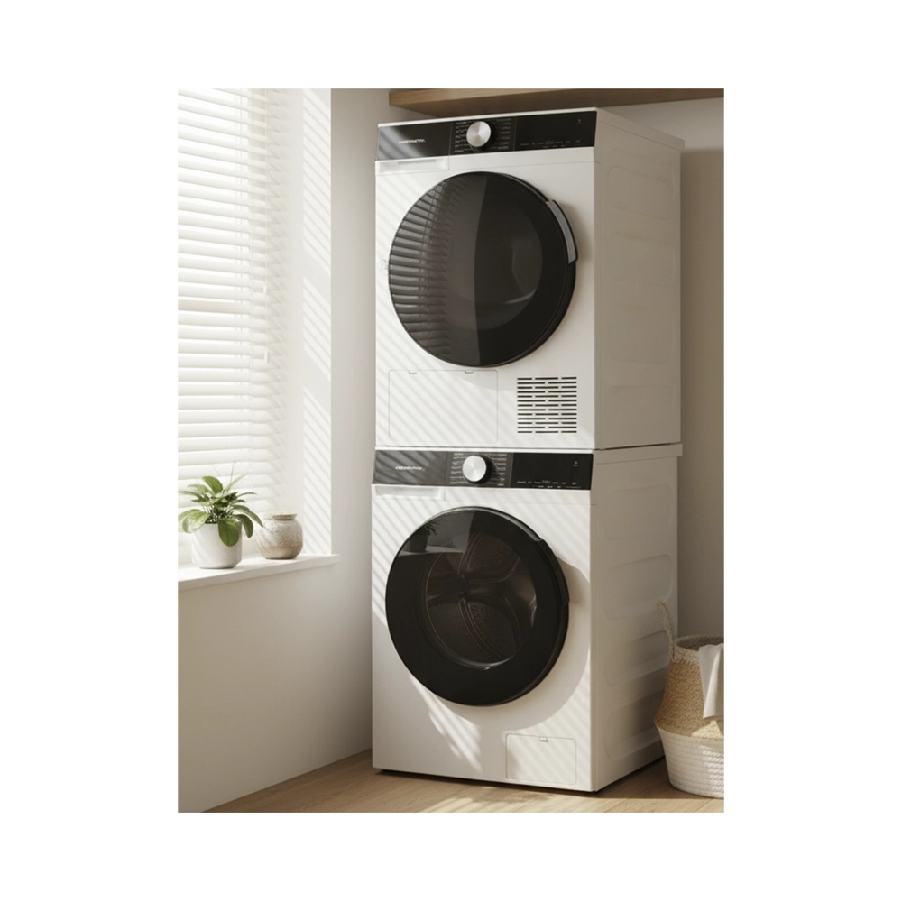 Kibernetik ComfortLine Waschturm WM 9kg A-10% / TM 10kg C Weiss