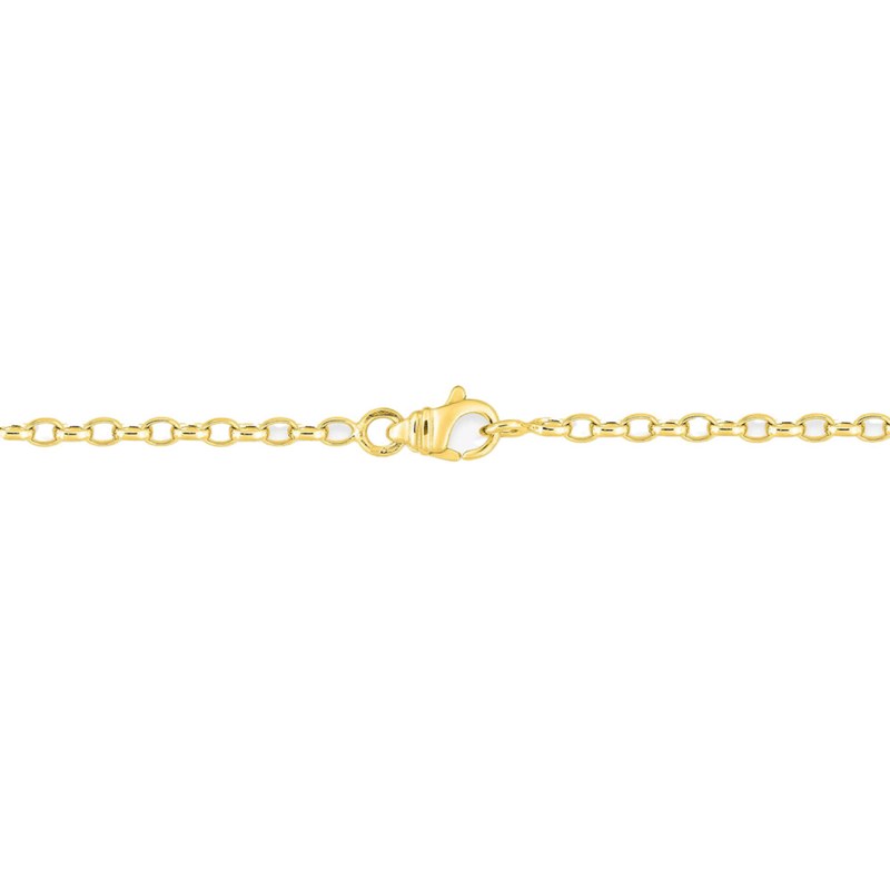 Bracelet femme 18 cm - Maille Jaseron - Or 18 Carats - Largeur 2 mm
