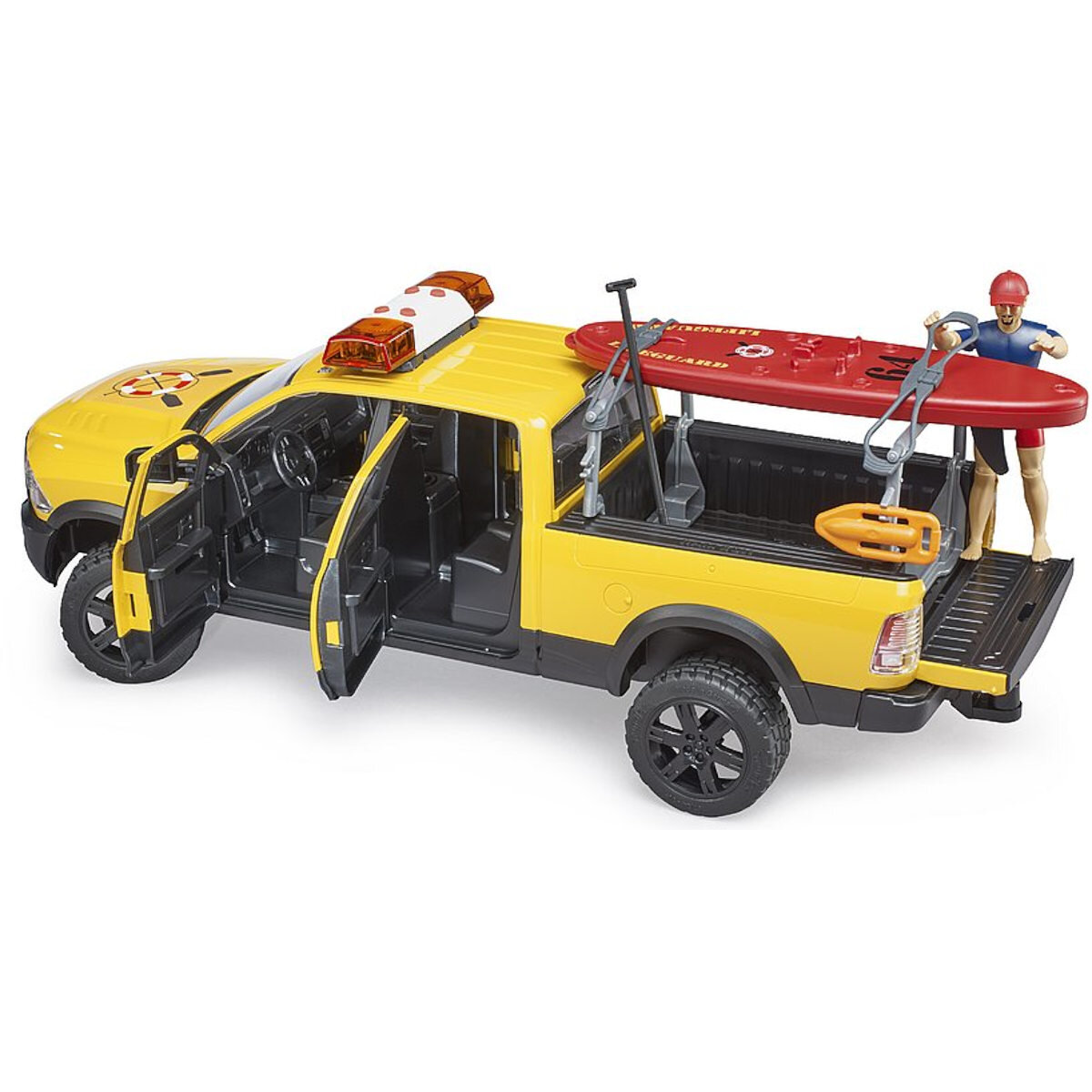 BRUDER Spielwaren GmbH + Co. KG Bruder 02506 RAM 2500 Power Wagon Life Guard
