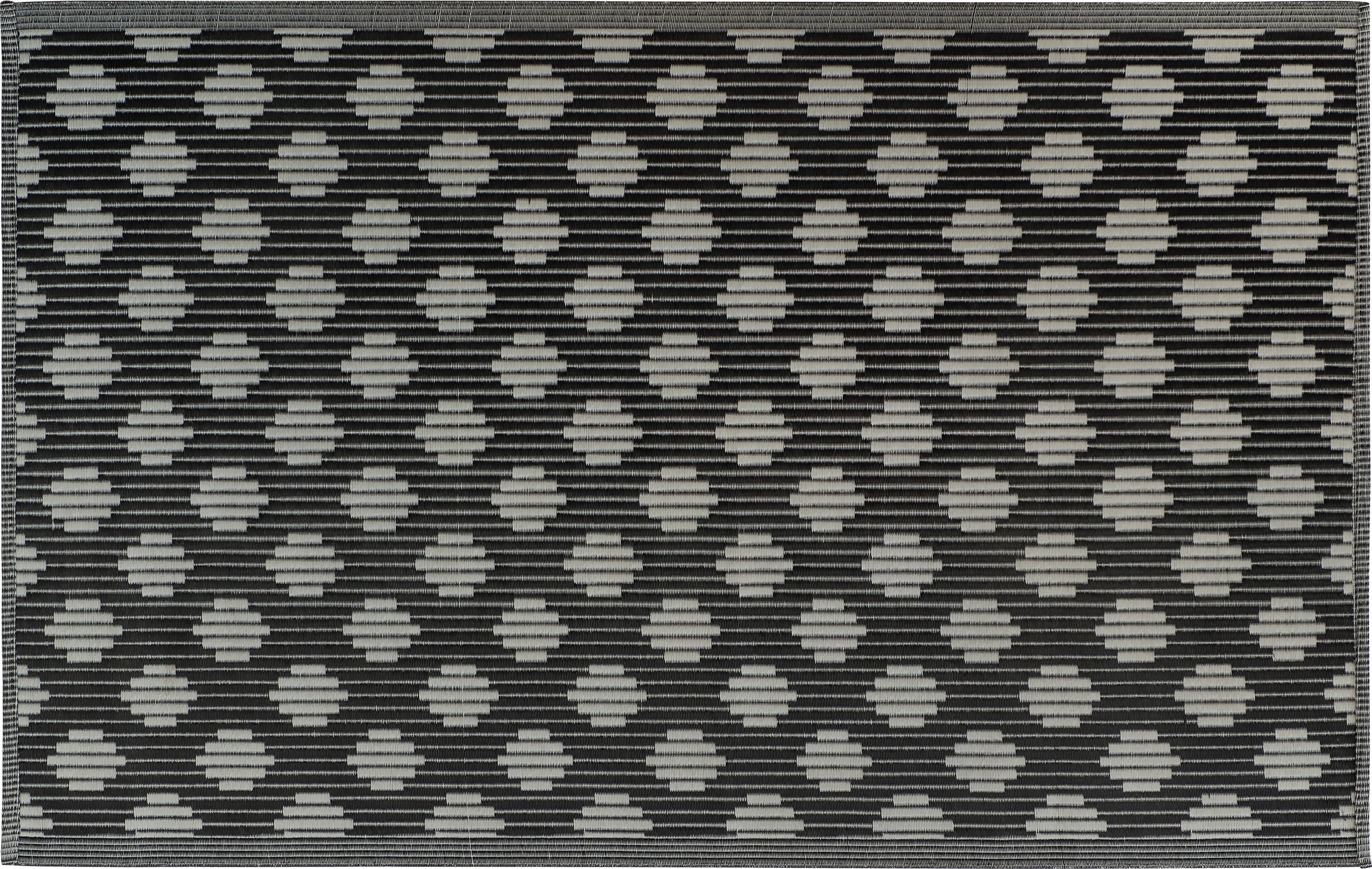 Intratuin buitenkleed antraciet / crème 180 x 120 cm