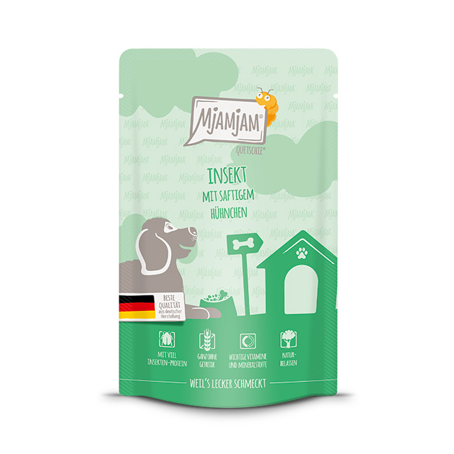 Quetschie - Insekt mit saftigem Hühnchen