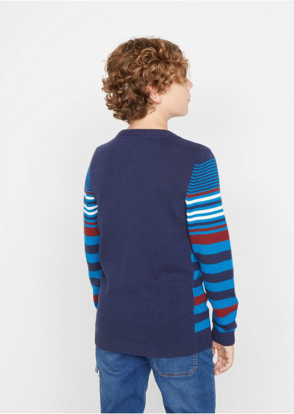 Pull rayé garçon
