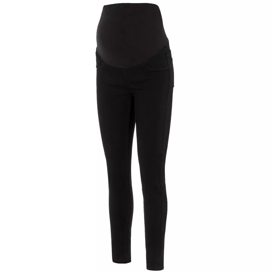 mama;licious Umstandsjeggings MLAMY Black Denim