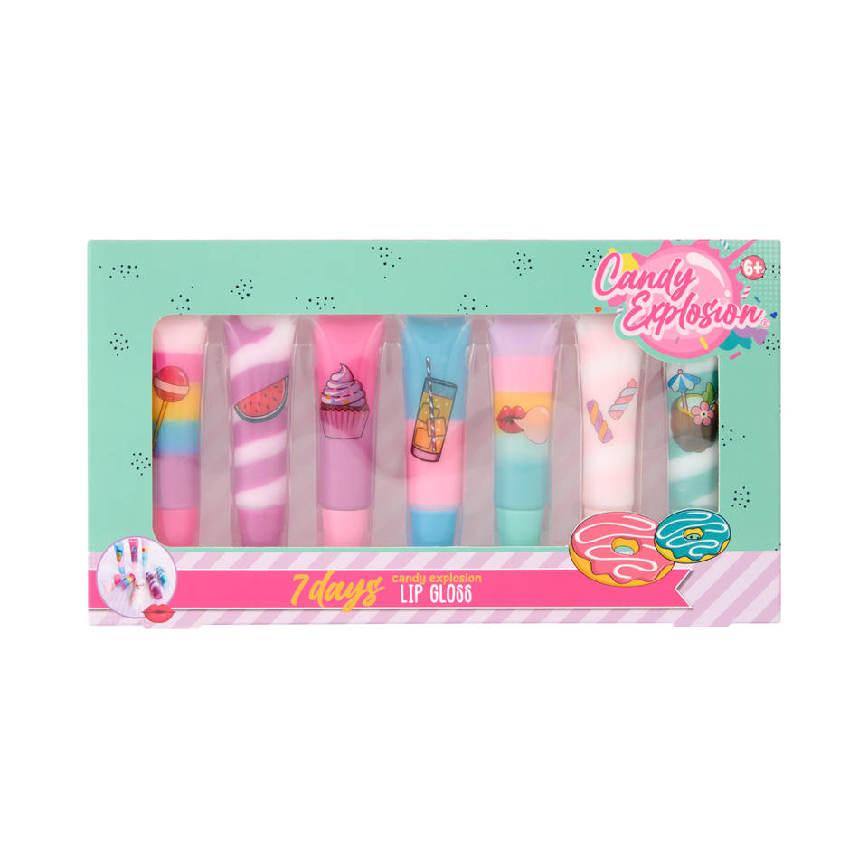 Create It! Candy Lipgloss Swirl set 7-delig
