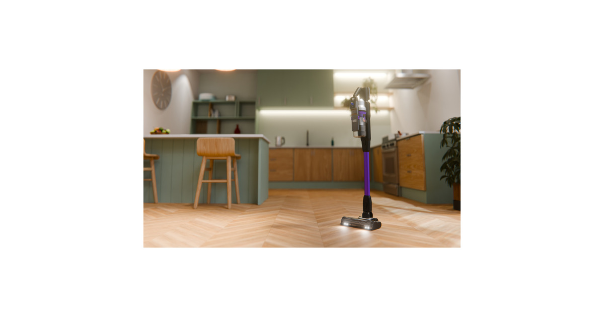 BLACK+DECKER18V 2.5Ah 4IN1 Steelstofzuiger  (Zwart/paars)