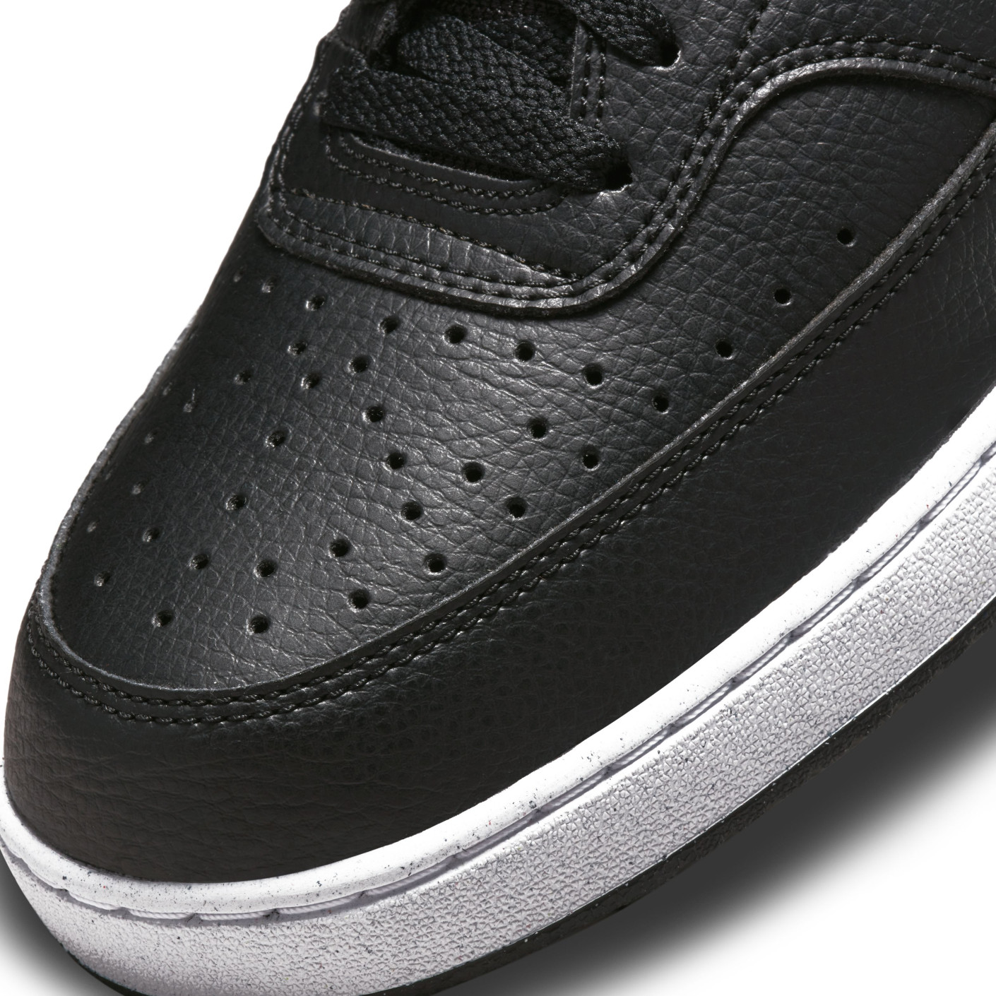 Nike Court Vision Mid Next Nature Sneakers Zwart Wit