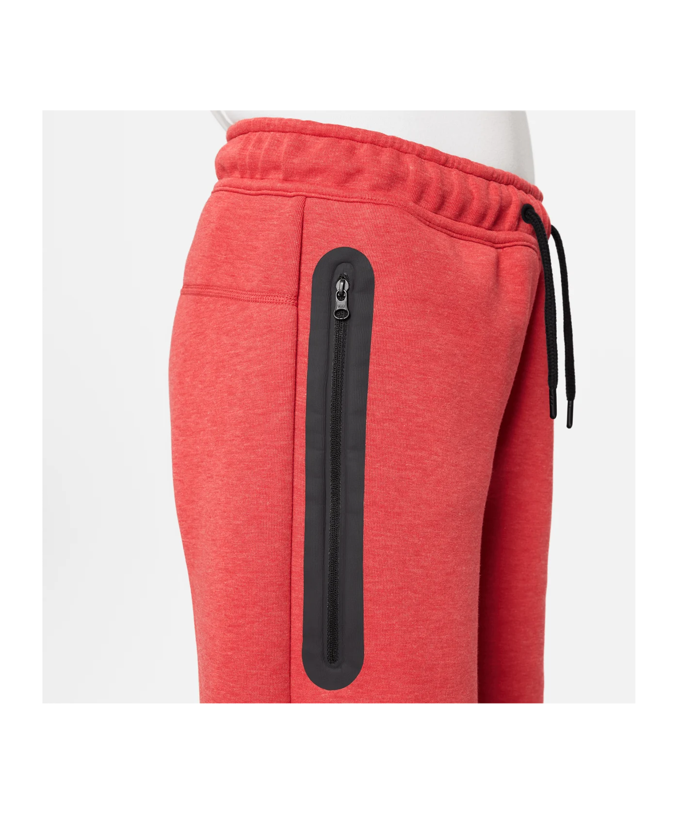 Nike Tech Fleece Short Kids Rot Schwarz F672