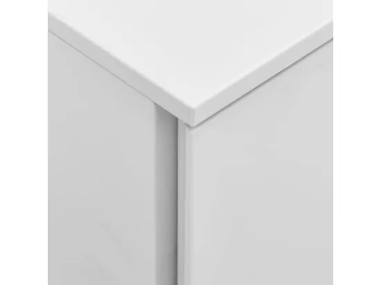 Classeur mobile Gris clair 39x45x67 cm Acier