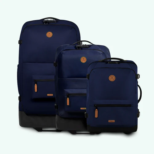 Set de 3 valises Reykjavik Bleu marine