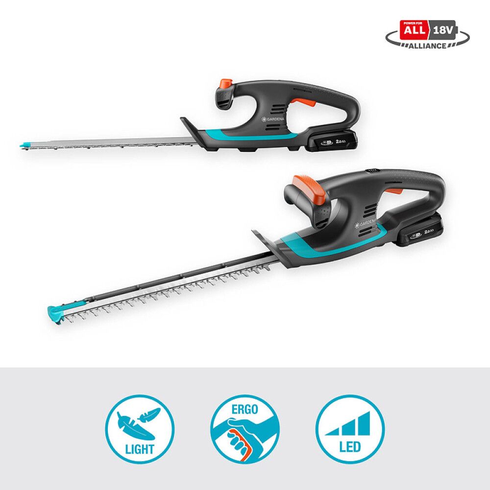 HEKKSAKS GARDENA POWERFORALL EASYCUT 40/18V 1X2,0AH
