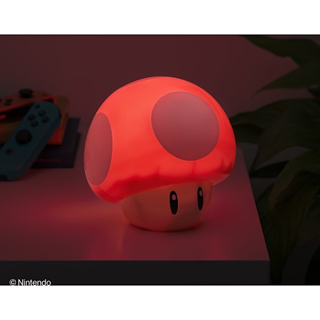 Super Mushroom lampe - rød
