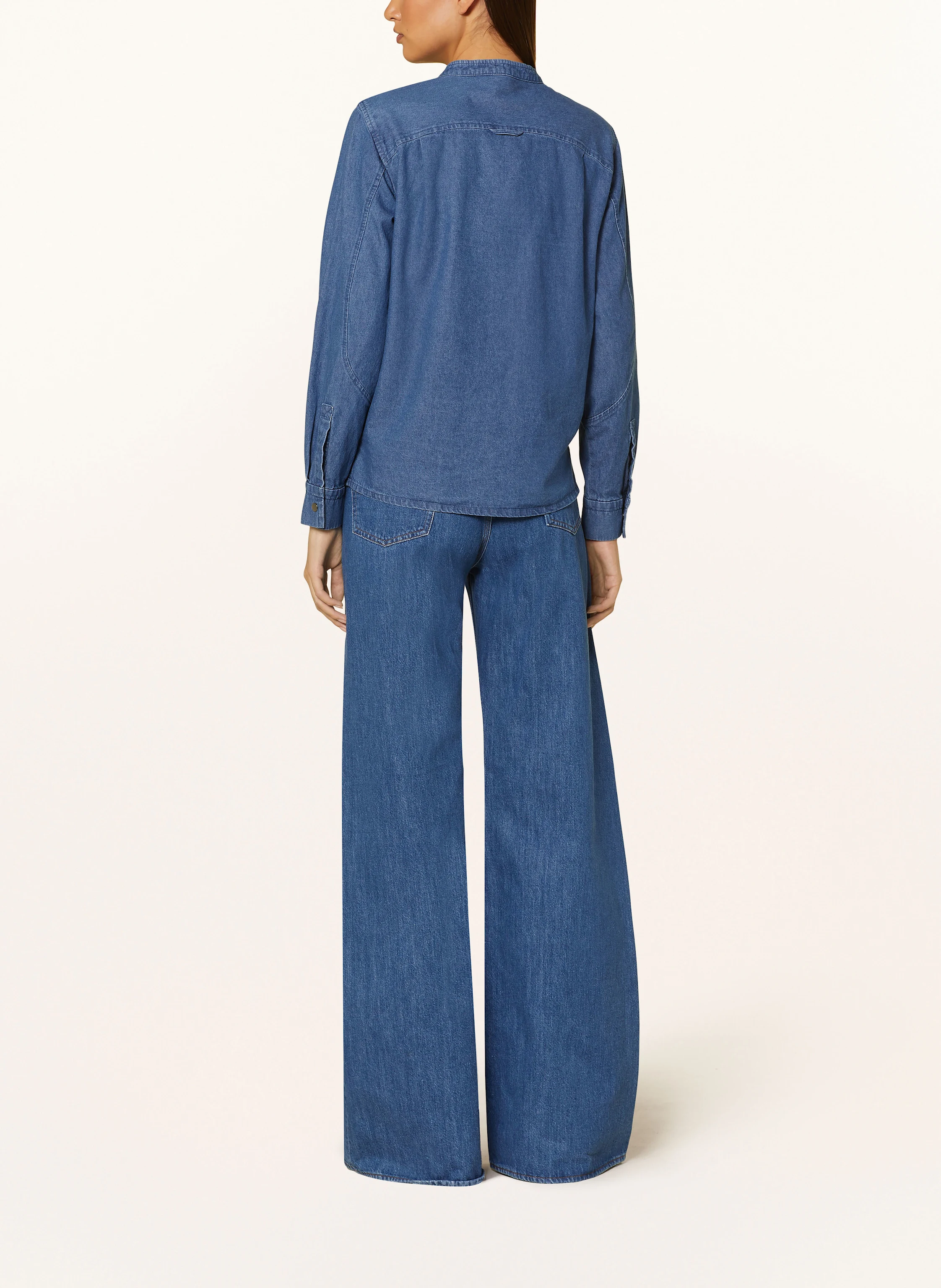 WHISTLES Jeansbluse